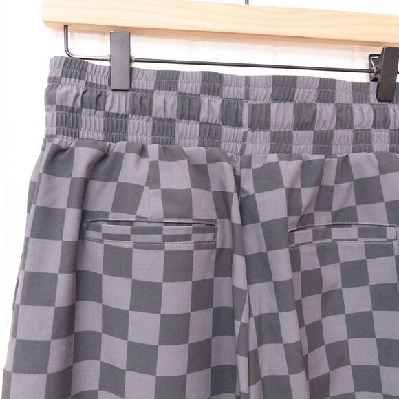 Albion Audrey Wide Leg Pants Slate Checkers Size XS Petite - Picture 7 of 9